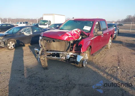 2019 Ford F-150 Xlt z USA, uszkodzony, nr VIN 1FTEW1E50KFD16111